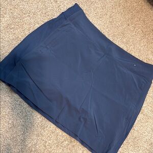 Navy Blue Athletic Skort